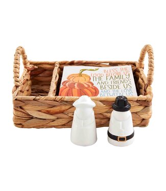 Pilgrim Salt & Pepper Napkin Basket Set