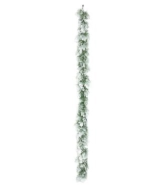 6" Snow Cedar Garland