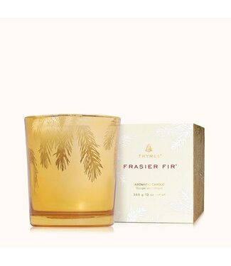 13 oz Frasier Fir Poured Candle - Gold