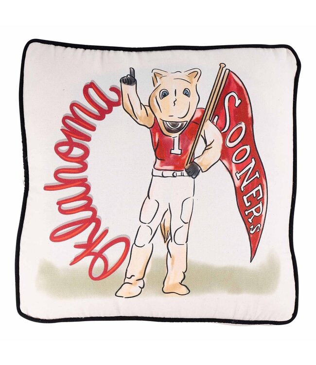 Oklahoma Mascot Pillow
