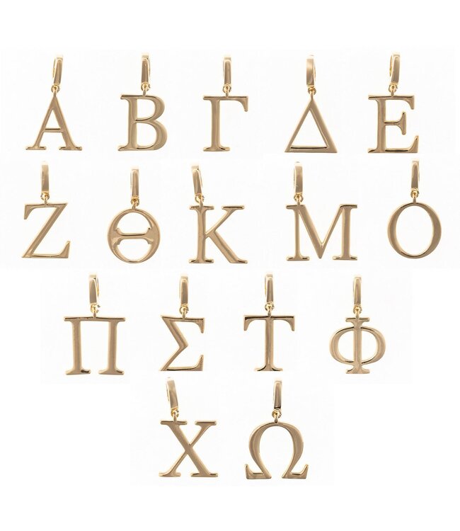 Greek Letter Charm