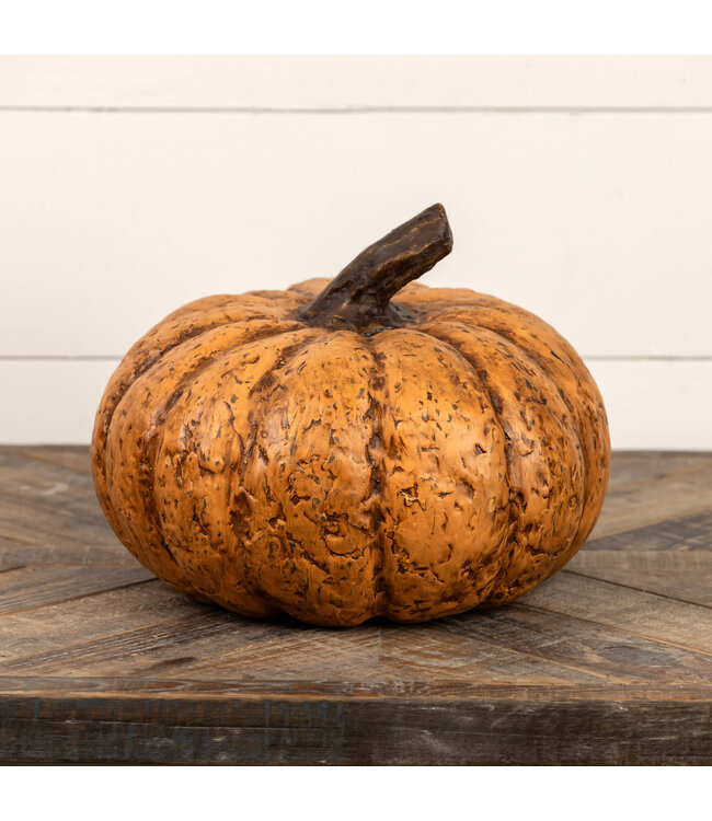 9” Terracotta Short Pumpkin