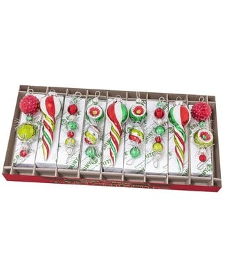 Holiday Splendor 9 Count 4" Shape  Icicles