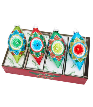 Holiday Splendor 4 Count 7" Reflector  Tulips