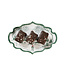 JULISKA Country Estate Winter Frolic 7" Tray- Evergreen