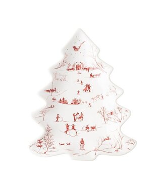 JULISKA Country Estate Winter Frolic Ruby Small Tree Tray