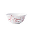 JULISKA Country Estate Winter Frolic Cereal/Ice Cream Bowl Ruby