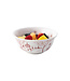 JULISKA Country Estate Winter Frolic Cereal/Ice Cream Bowl Ruby