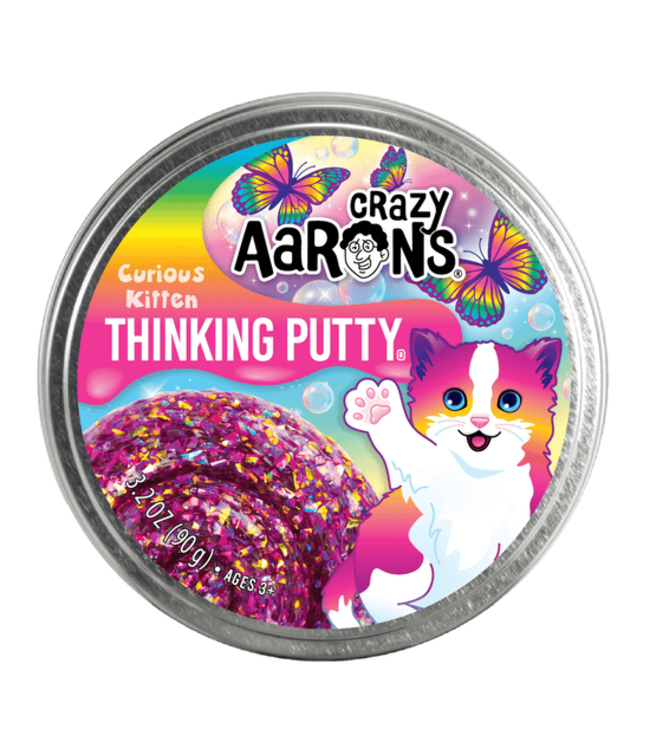 Thinking Putty Tin Curious Kitten