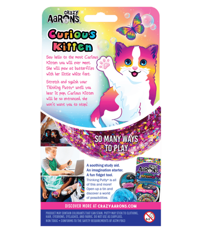 Thinking Putty Tin Curious Kitten