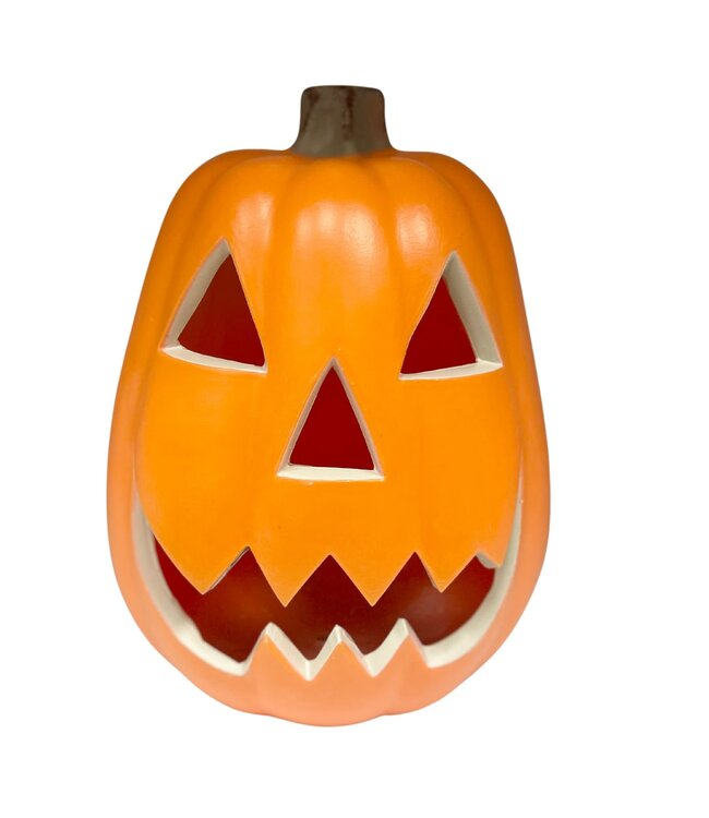 Medium Halloween Lighted Pumpkin
