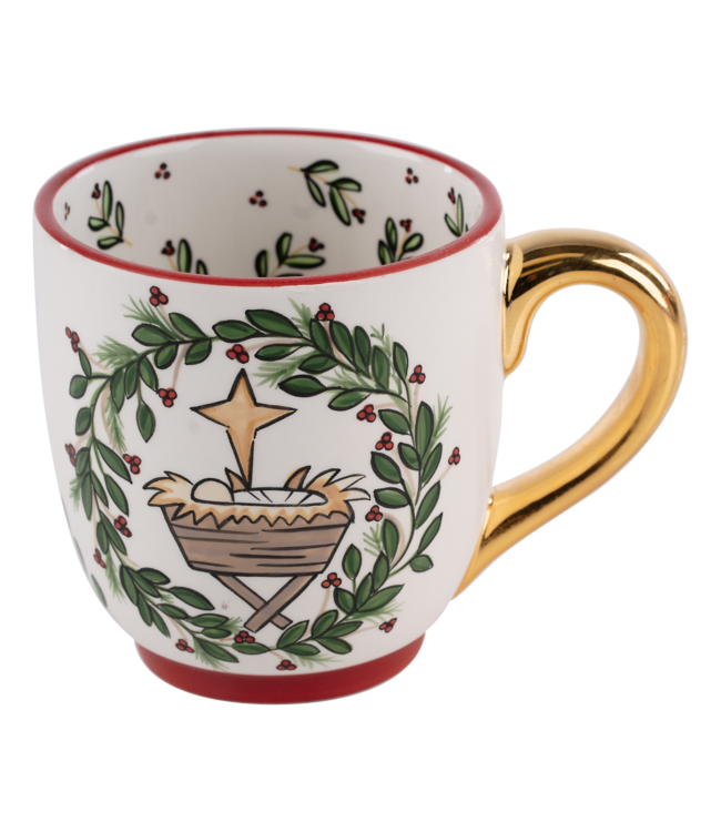 Let Us Adore Him Mug