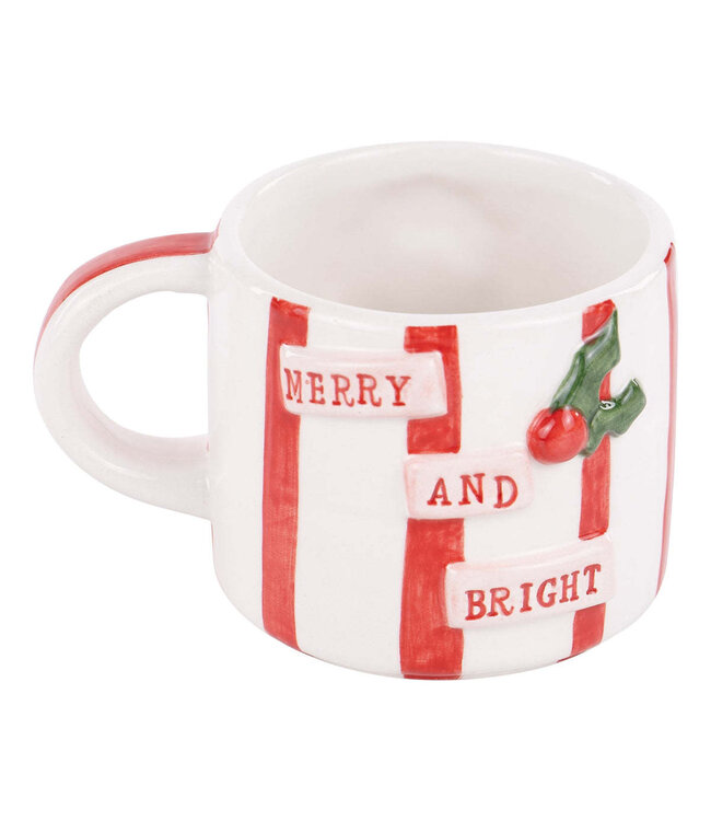 Merry & Bright Wreath Mug