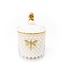 DRAGONFLY FRAGRANCES Bella Candle - White & Gold