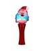 Santa Claus Snowball Spinning Lights Wand