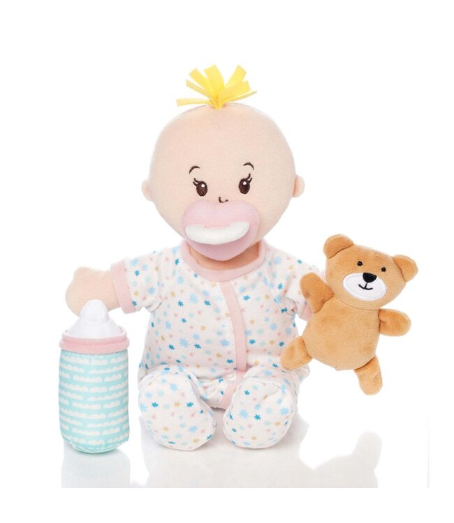 Love, Stella Sleepy Time Set Peach Doll with Blonde Tuft Set