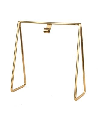 THE ROUND TOP COLLECTION Gold Gallery Art Stand