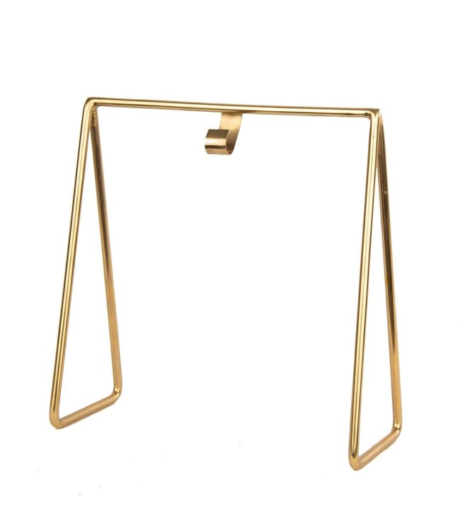 THE ROUND TOP COLLECTION Gold Gallery Art Stand