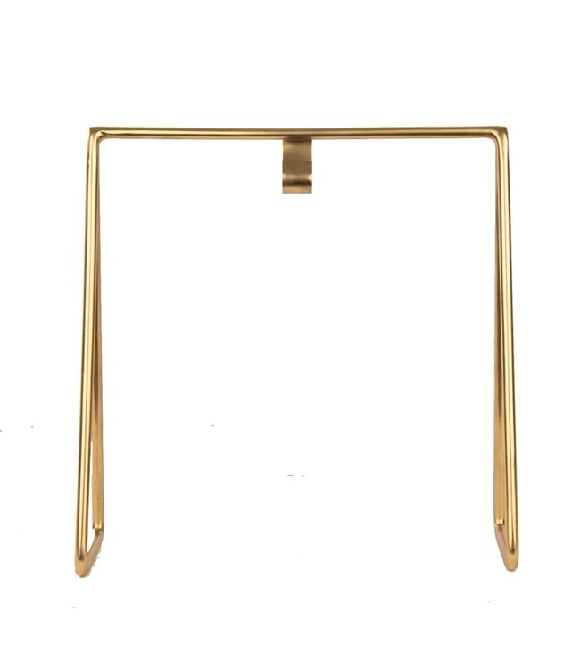 THE ROUND TOP COLLECTION Gold Gallery Art Stand