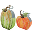 THE ROUND TOP COLLECTION Water Color Pumpkin Pocket - Sold Individually