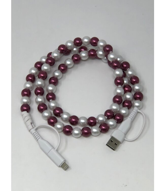 4-in-1 Beaded Charging Cable