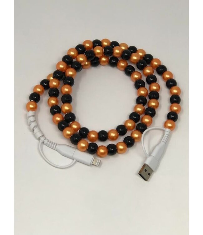 4-in-1 Beaded Charging Cable