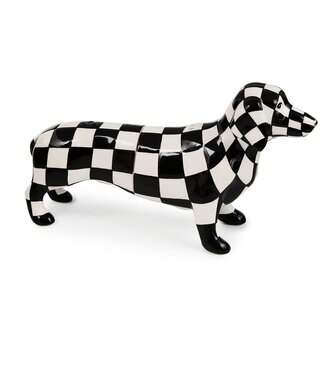 MACKENZIE CHILDS Dachshund Salt & Pepper Set