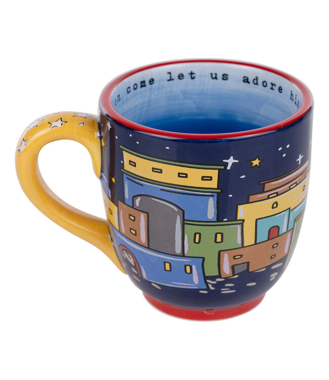Colorful Nativity Jumbo Mug