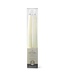 11.5 Inch Cream LED Drip Taper Candles with Timer - Sold as Set