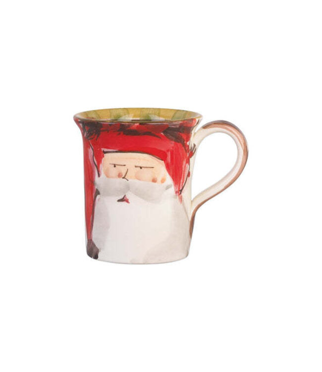 VIETRI Old St. Nick Mug