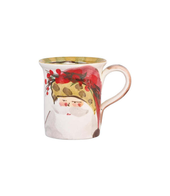 VIETRI Old St. Nick Mug