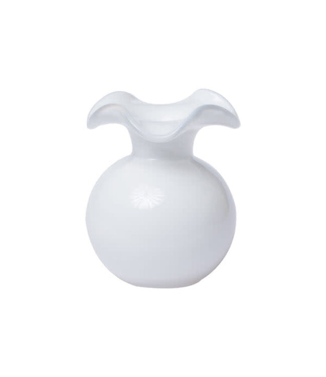 VIETRI Hibiscus Glass Bud Vase