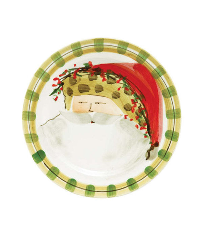 VIETRI Old St. Nick Dinner Plate