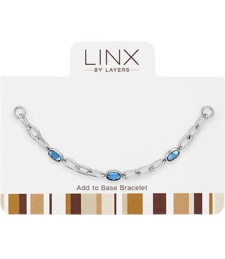 Silver Montana Blue Oval LINX Add-On