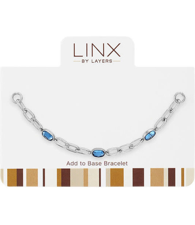 Silver Montana Blue Oval LINX Add-On