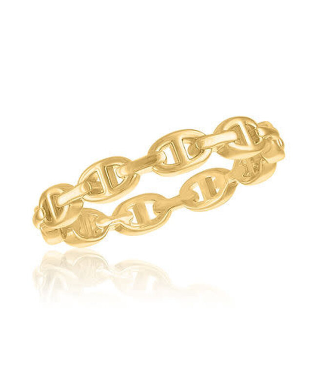Mariner Link Gold Layers Ring