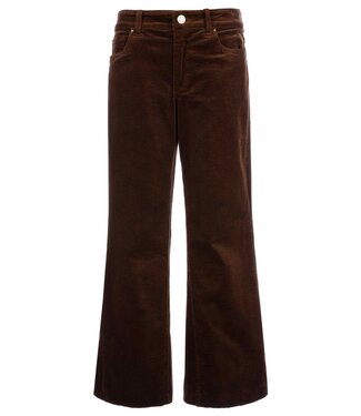 KUT FROM THE KLOTH Kelsey Mid Rise Ankle Flare Inset Leg