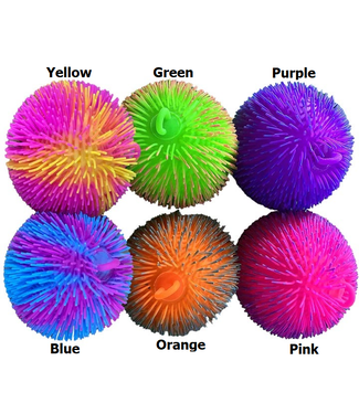 8" Super Puffer Wiggly Light Up Balls - Sold Individually