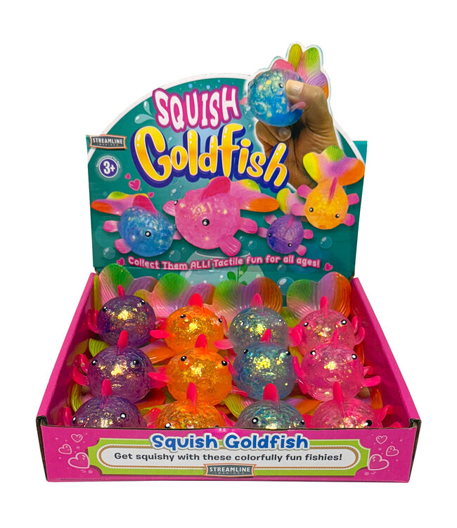 Squish Goldfish - Sold Individually