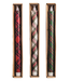 Flameless Tartan Taper Candles, SOLD SEPERATELY