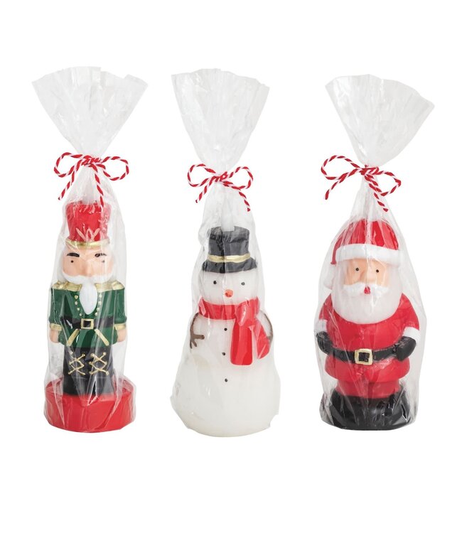 Christmas Figural Flameless Candles