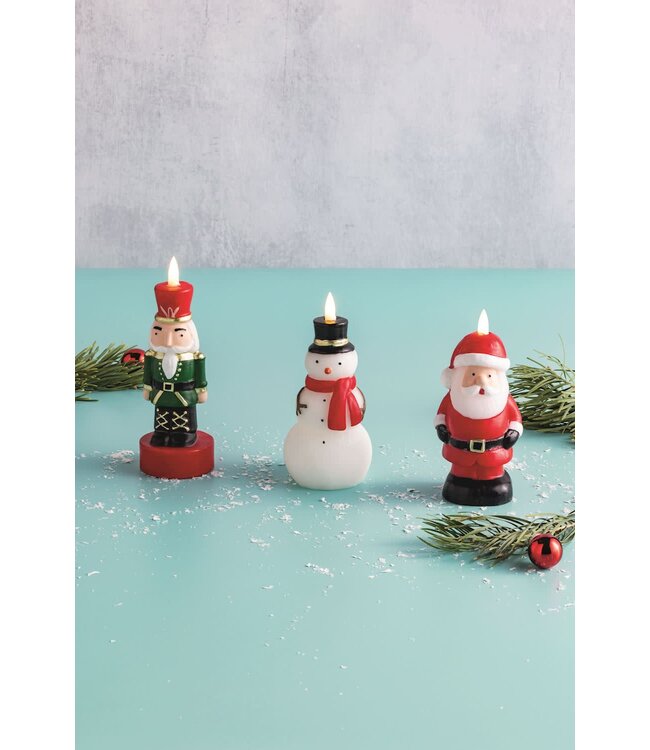 Christmas Figural Flameless Candles