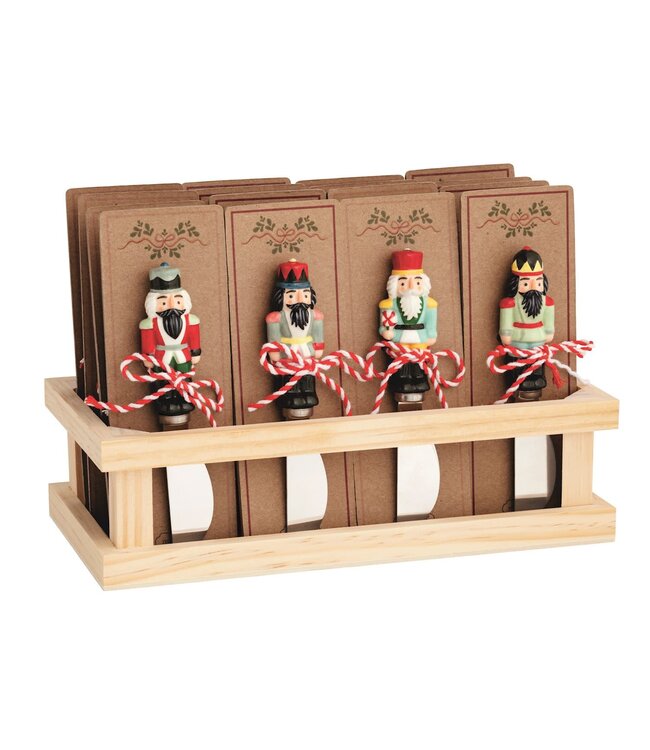 Ceramic Nutcracker Spreaders
