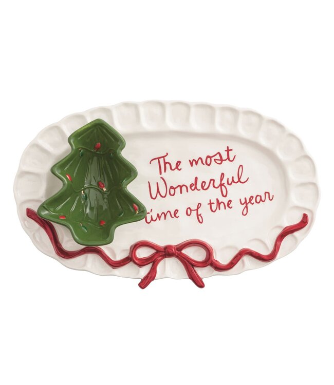 Bow Tree Platter & Tidbit