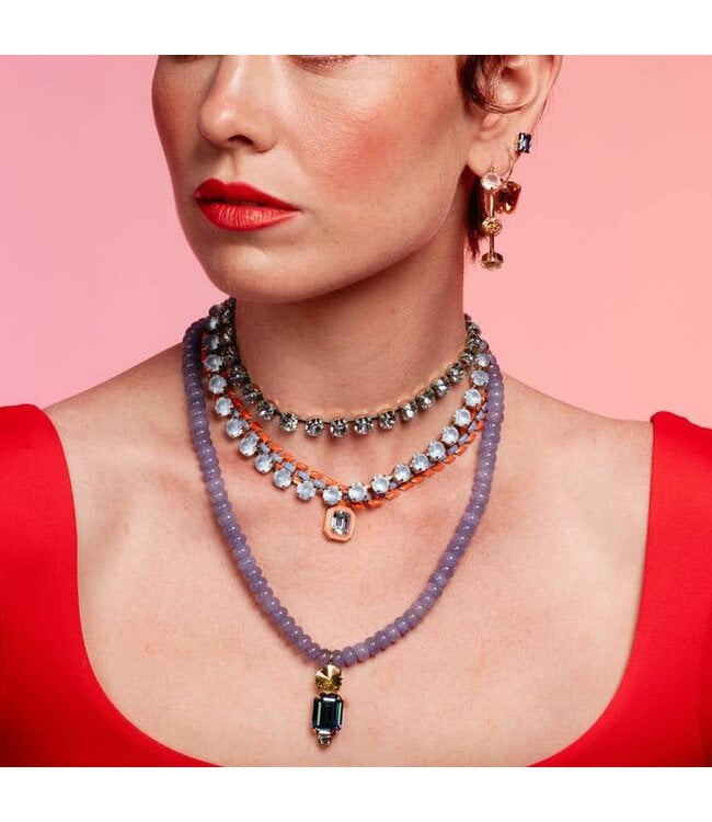 TOVA Oakland Necklace in Candy Crush