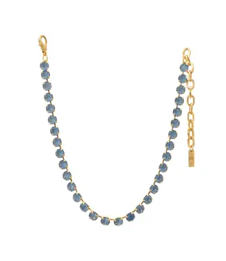 TOVA Oakland Necklace in Midnight Express Denim Ignite