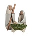 Farm Christmas Ceramic Nativity Set