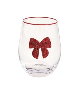 Beaded Wine Glass