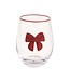 Beaded Wine Glass