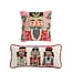 Nutcracker Hooked Wool Pillows